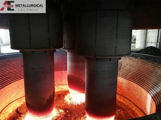 33000kVA 칼슘 탄화물 오븐 철강 합금 생산용 잠수 활 오븐