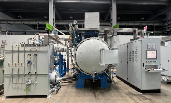 열처리를 위해 10-3Pa 진공과 1800°C ~ 2500°C 온도 범위의 고 진공 합성 오븐